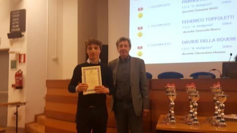 Premiazione giochi della chimica