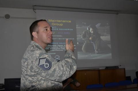 Formazione tecnica in lingua inglese sull’F-16