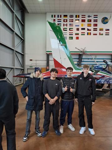 MALIGNANI AERONAUTICA MILITARE FRECCE TRICOLORI CALSSI PRIME TLA