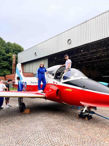 AERONAUTICA MALIGNANI Jet Provost ACCENSIONE TURBOGETTO