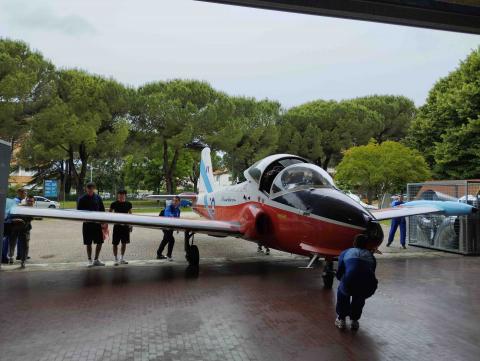 AERONAUTICA MALIGNANI Jet Provost ACCENSIONE TURBOGETTO