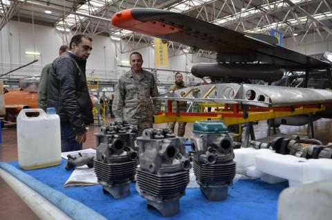 Formazione tecnica in lingua inglese sull’F-16