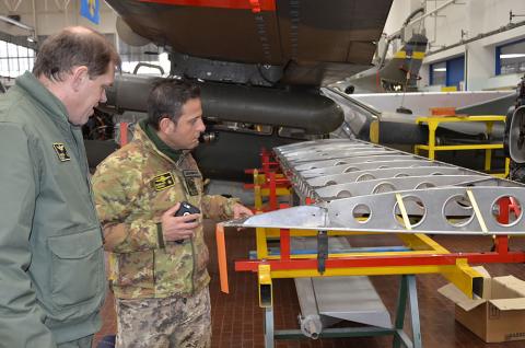 Formazione tecnica in lingua inglese sull’F-16