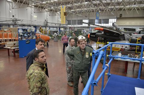 Formazione tecnica in lingua inglese sull’F-16