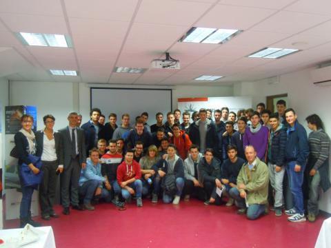 Visita all'ABS