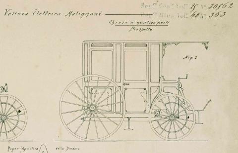 Auto Elettrica - Brevetto Malignani