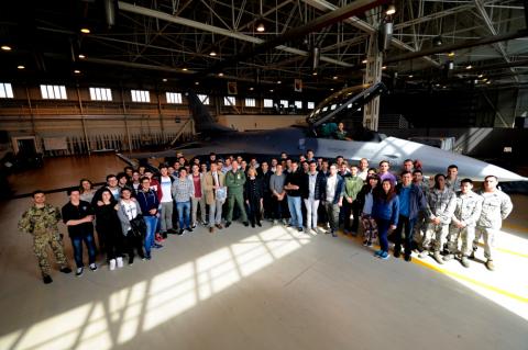 A SCUOLA DI MANUTENZIONE DI F-16