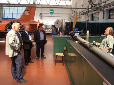 Incontro con i vertici di Finmeccanica