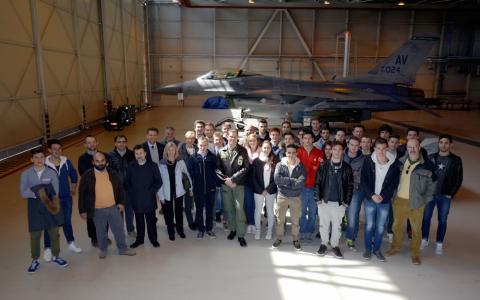Visita alla base di Aviano
