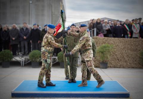 Avvicendamento di comando Col. INNECCO e il Col. ANGIONI