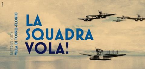 Cartolina Invito La Squadra che vola