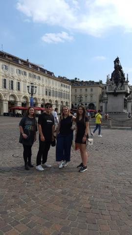 Classe 5LSAB a Torino 