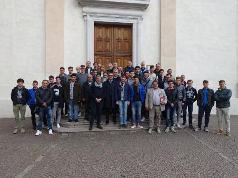 Partecipanti, accompagnatori ed organizzatori a Cortina d'Ampezzo