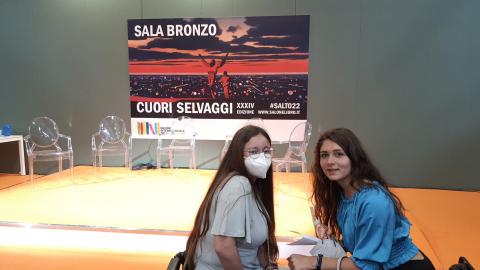 Classe 5LSAB a Salone del libro 