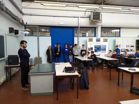 Incontro EEA con l'ing. Robertodino Leita ex allievo di Elettrotecnica