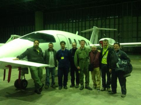 Velivolo Piaggio P166 (nickname Flamingo) 