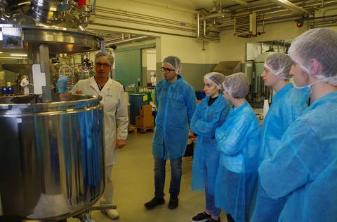 La produzione delle creme
