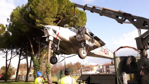 MALIGNANI XC45 BEECHCRAFT AERONAUTICA MILITARE 