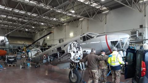 MALIGNANI XC45 BEECHCRAFT AERONAUTICA MILITARE 