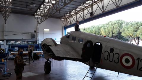 MALIGNANI XC45 BEECHCRAFT AERONAUTICA MILITARE 