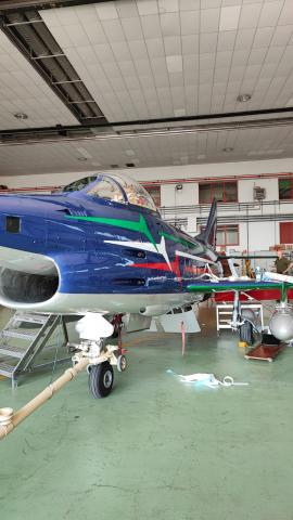 MALIGNANI PIACENZA AERONAUTICA G-91 FLYNING MUSEUM 