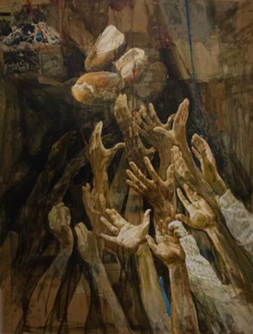 mostra dell'artista bosniaco Safet Zec