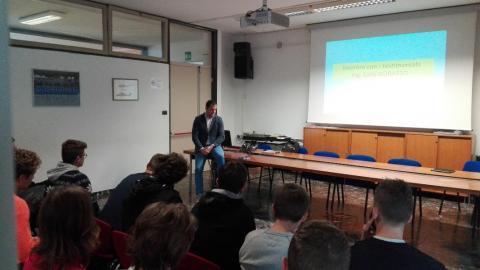 Luca Gorasso Testimonial al Malignani
