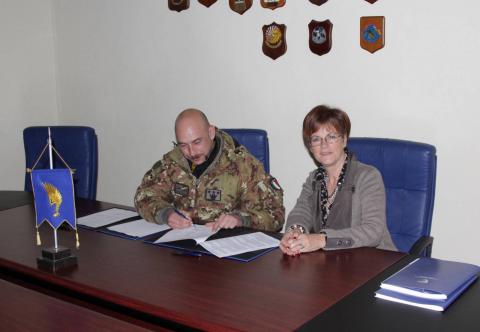 Firma 5° rgt Rigel di Casarsa della Delizia