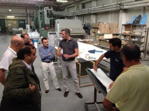 Docenti in visita a IMPLA srl di Faedis