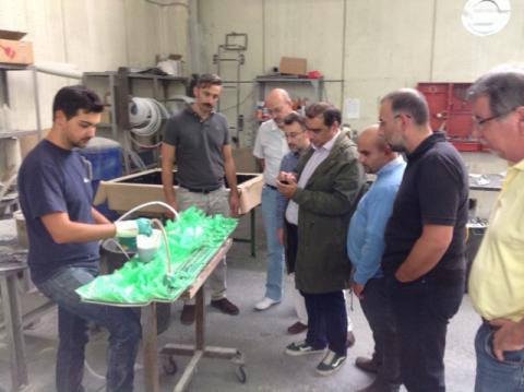 Docenti in visita a IMPLA srl di Faedis