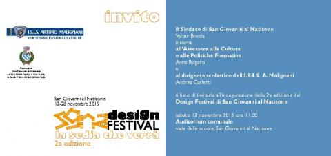 Invito SGNA Design Festival