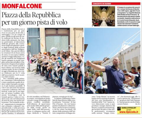 Il piccolo 09/05/2015