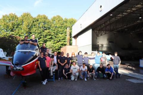 AERONAUTICA MALIGNANI JET PROVOST ACCENSIONE