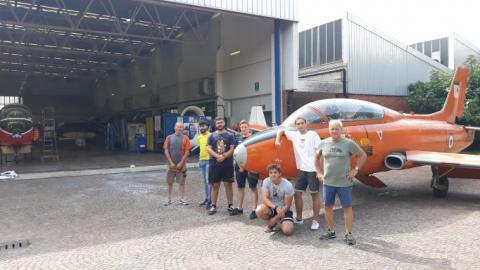 malignani aeronautica jet provost catellani vola fenice