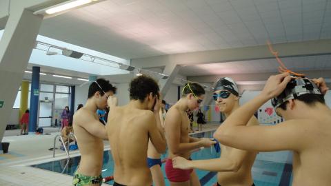 Squadra maschile di nuoto