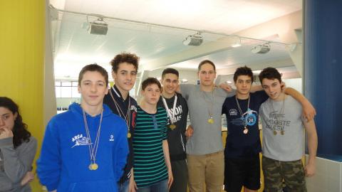 Squadra maschile di nuoto