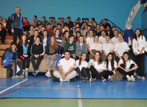Atleti ed accompagnatori 13° Torneo Sportivo delle scuole Europee