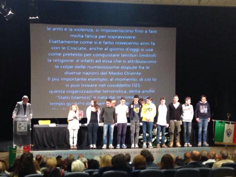 Premiazione Cultura per la pace
