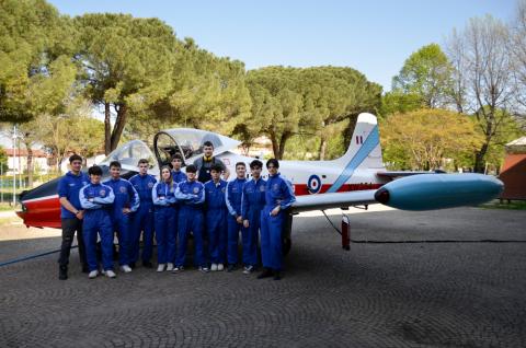 MALIGNANI UDINE AERONAUTICA ACCENSIONE TURBOGETTO JET PROVOST