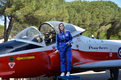 MALIGNANI UDINE AERONAUTICA ACCENSIONE TURBOGETTO JET PROVOST