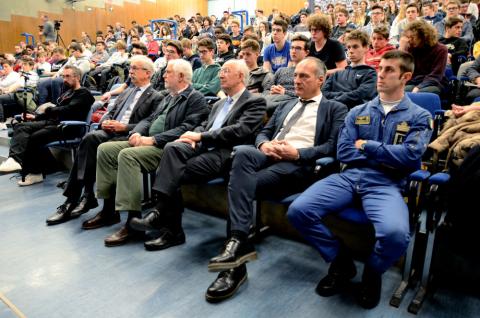 A scuola con le frecce tricolori
