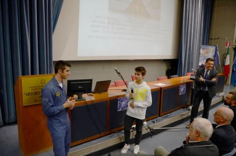 A scuola con le frecce tricolori