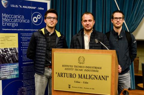 “#Allenarsi Malignani
