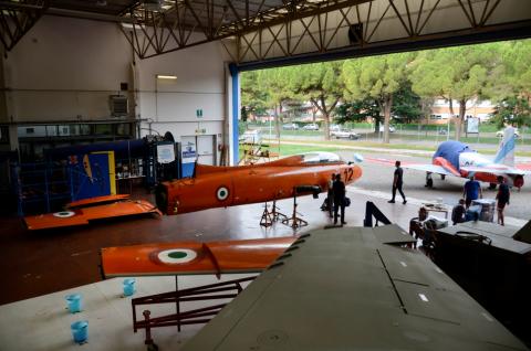 TRASPORTI E LOGISTICA AERONAUTICA MALIGNANI AERMACCHI MB326