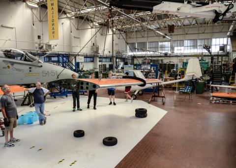 TRASPORTI E LOGISTICA AERONAUTICA MALIGNANI AERMACCHI MB326