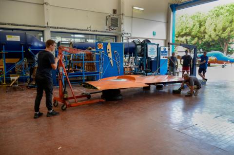 TRASPORTI E LOGISTICA AERONAUTICA MALIGNANI AERMACCHI MB326