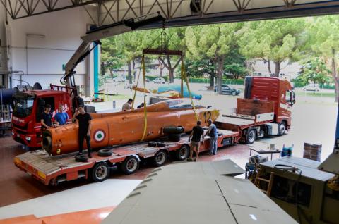 TRASPORTI E LOGISTICA AERONAUTICA MALIGNANI AERMACCHI MB326