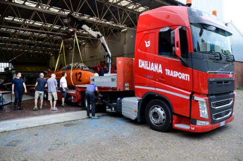 TRASPORTI E LOGISTICA AERONAUTICA MALIGNANI AERMACCHI MB326