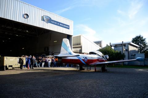 AERONAUTICA MALIGNANI JET PROVOST ACCENSIONE