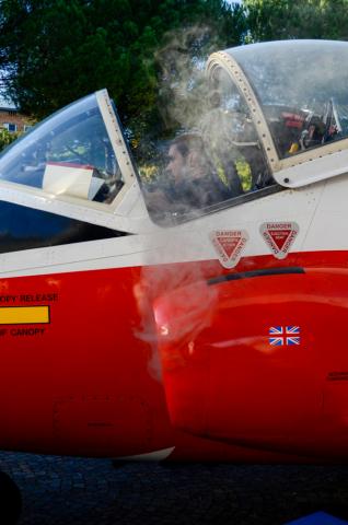 AERONAUTICA MALIGNANI JET PROVOST ACCENSIONE